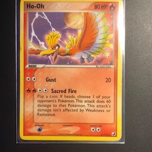 Pokemon Ho-Oh 27/115 - 2005 EX Unseen Forces Non-Holo Rare- Pl